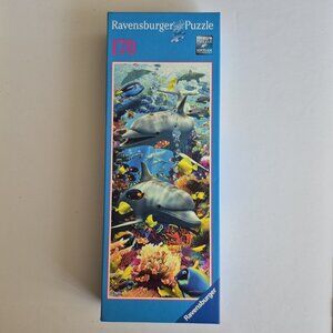 170 Piece "Swimming Dolphins" Jigsaw Puzzle